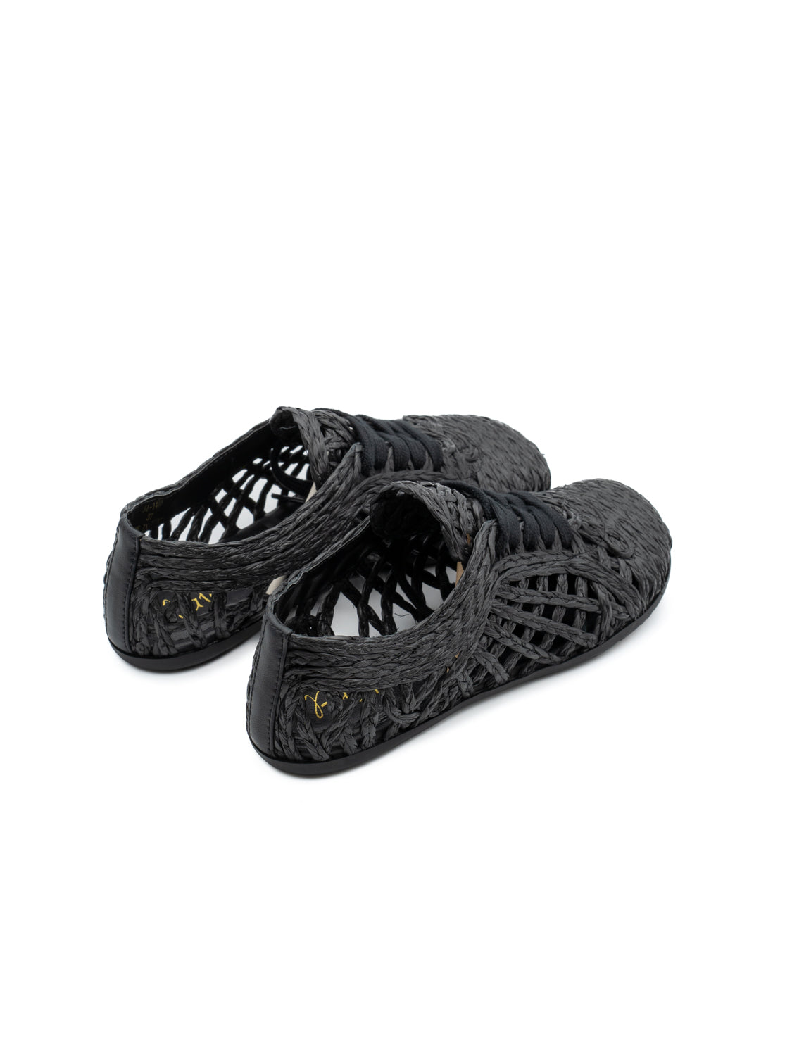 CORA RAFFIA BLACK