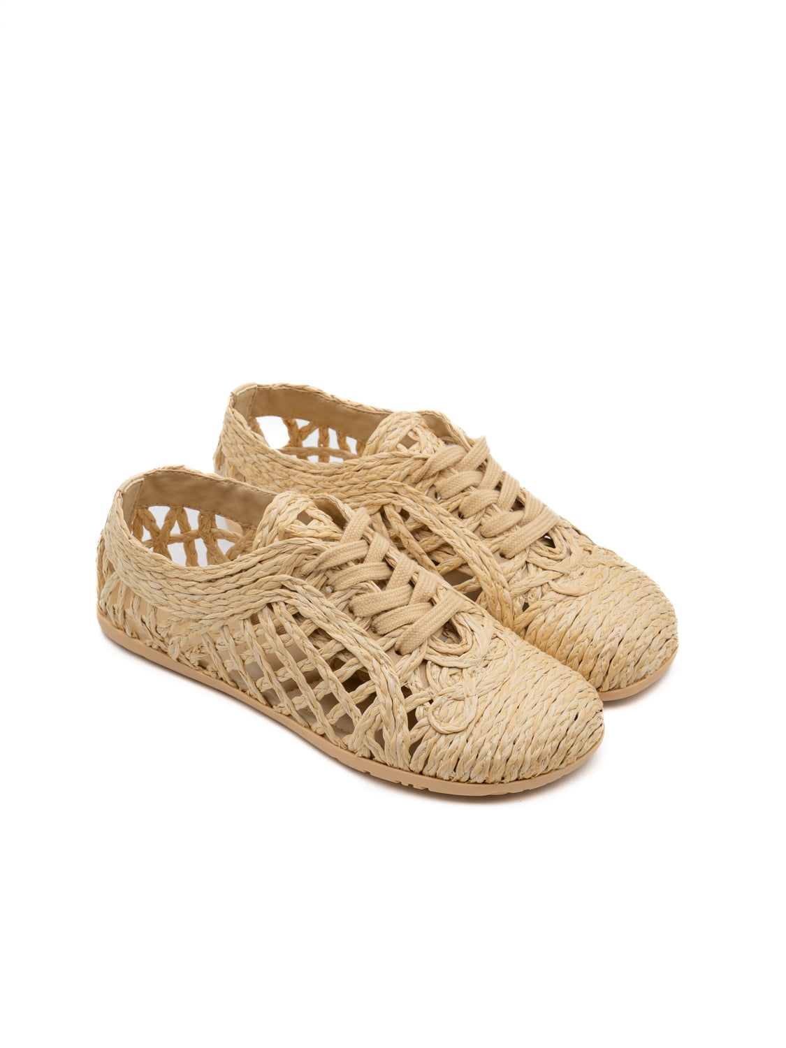 靴 PALOMA BARCELO Cora raffia natural | Paloma Barceló