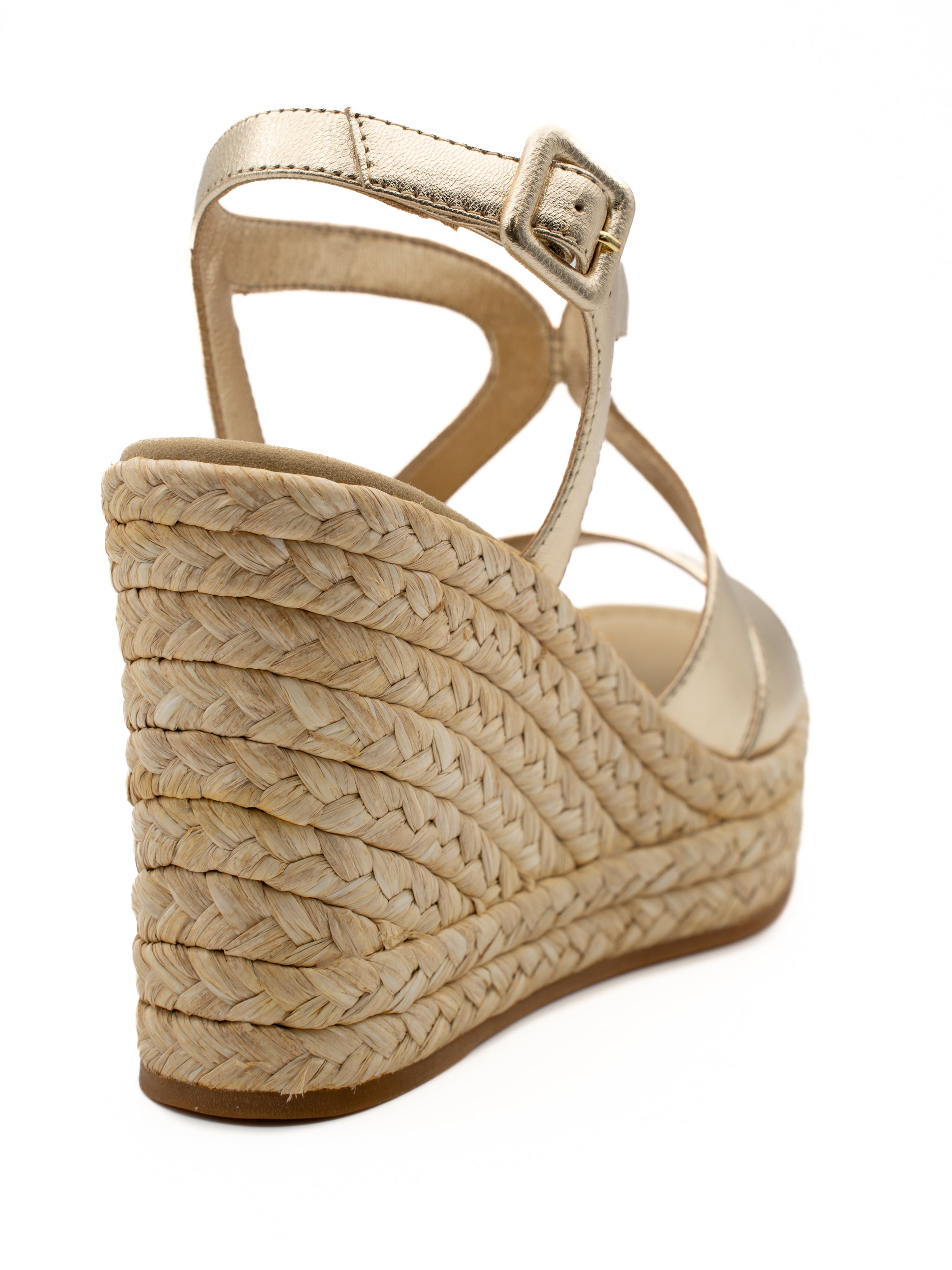 FAUNA NAPPA METAL PLATINO