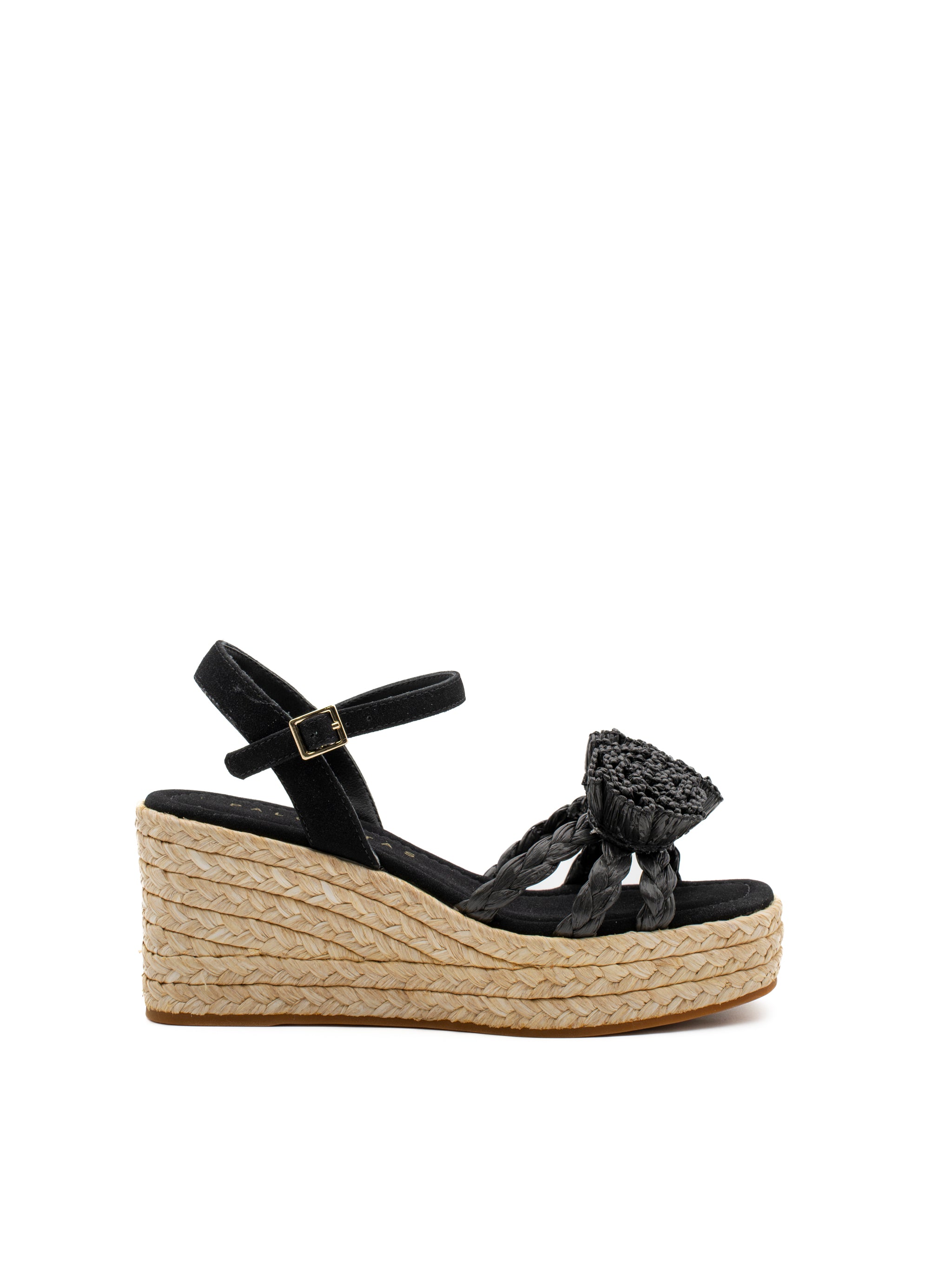 GALENA RAFFIA MICROFIBRA BLACK