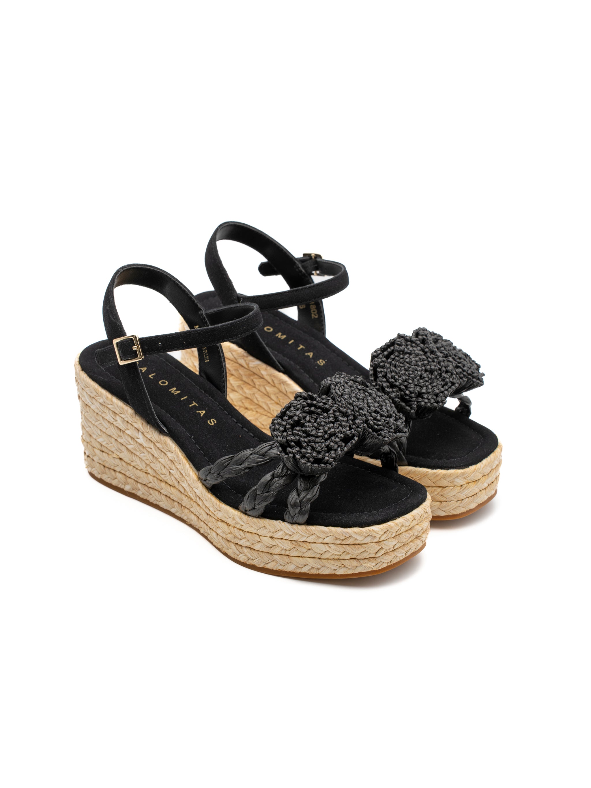 GALENA RAFFIA MICROFIBRA BLACK