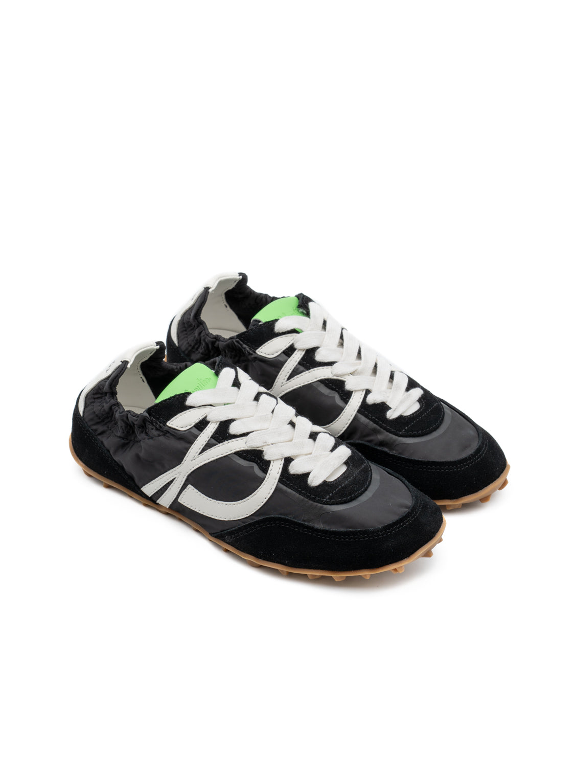 HALIA NYLON/SUEDE BLACK