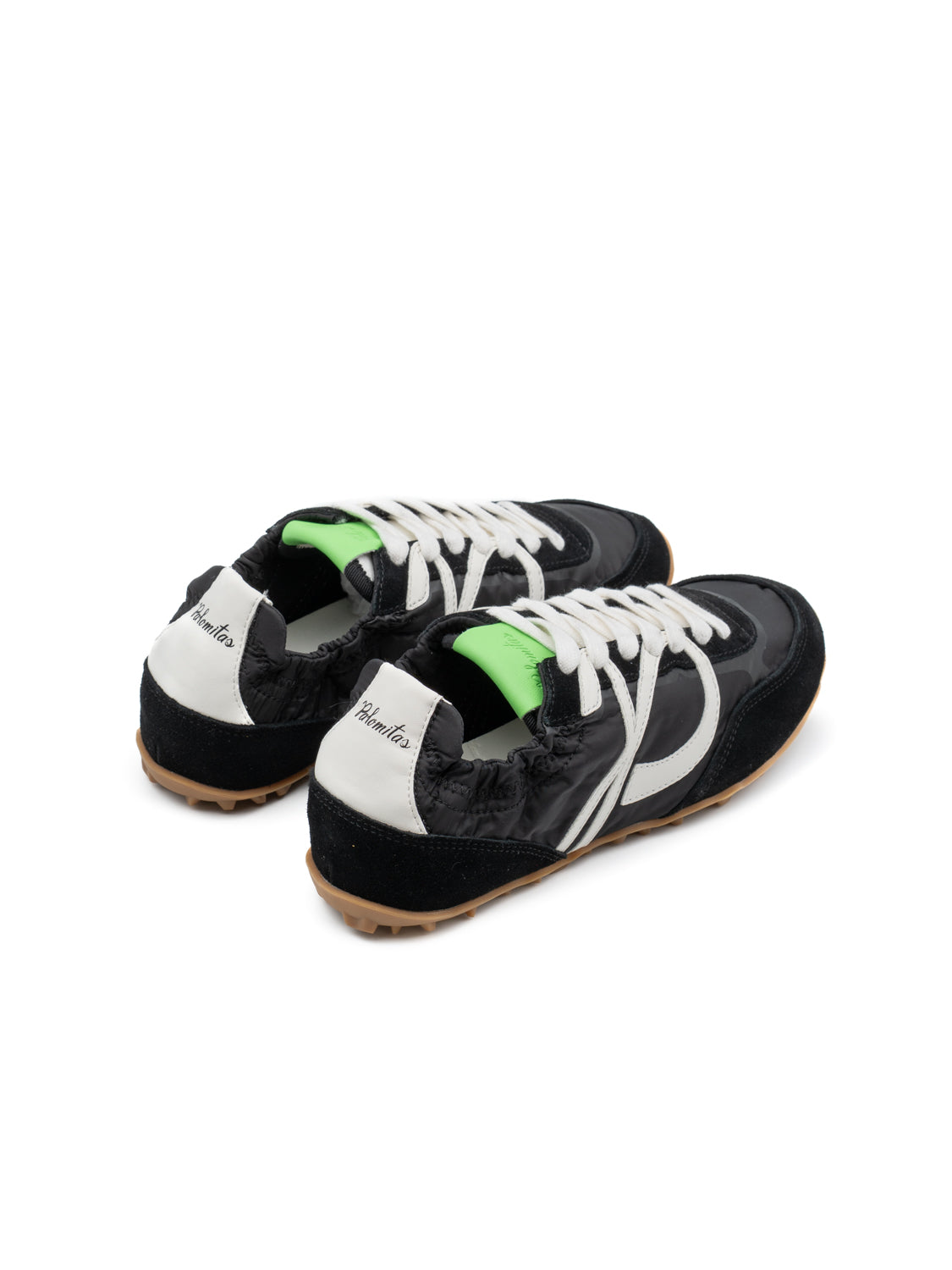 HALIA NYLON/SUEDE BLACK