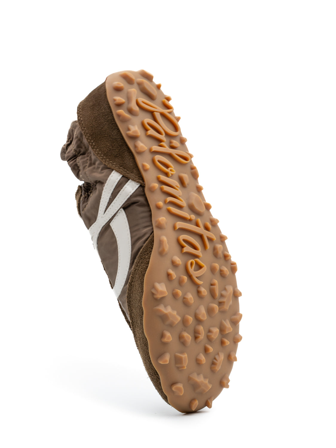 HALIA NYLON/SUEDE BROWN