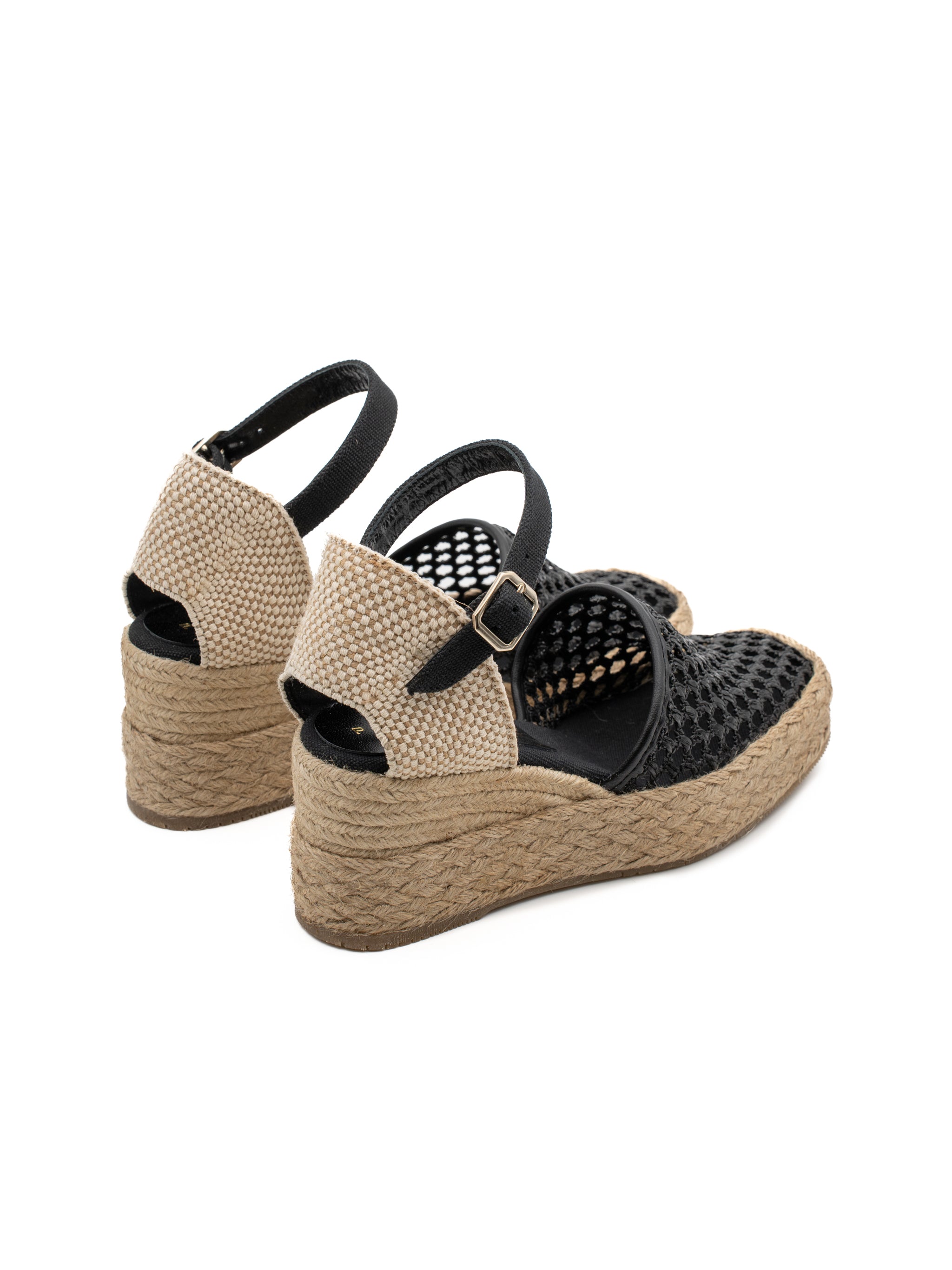 KAIA RAFFIA MACRAMÉ BLACK