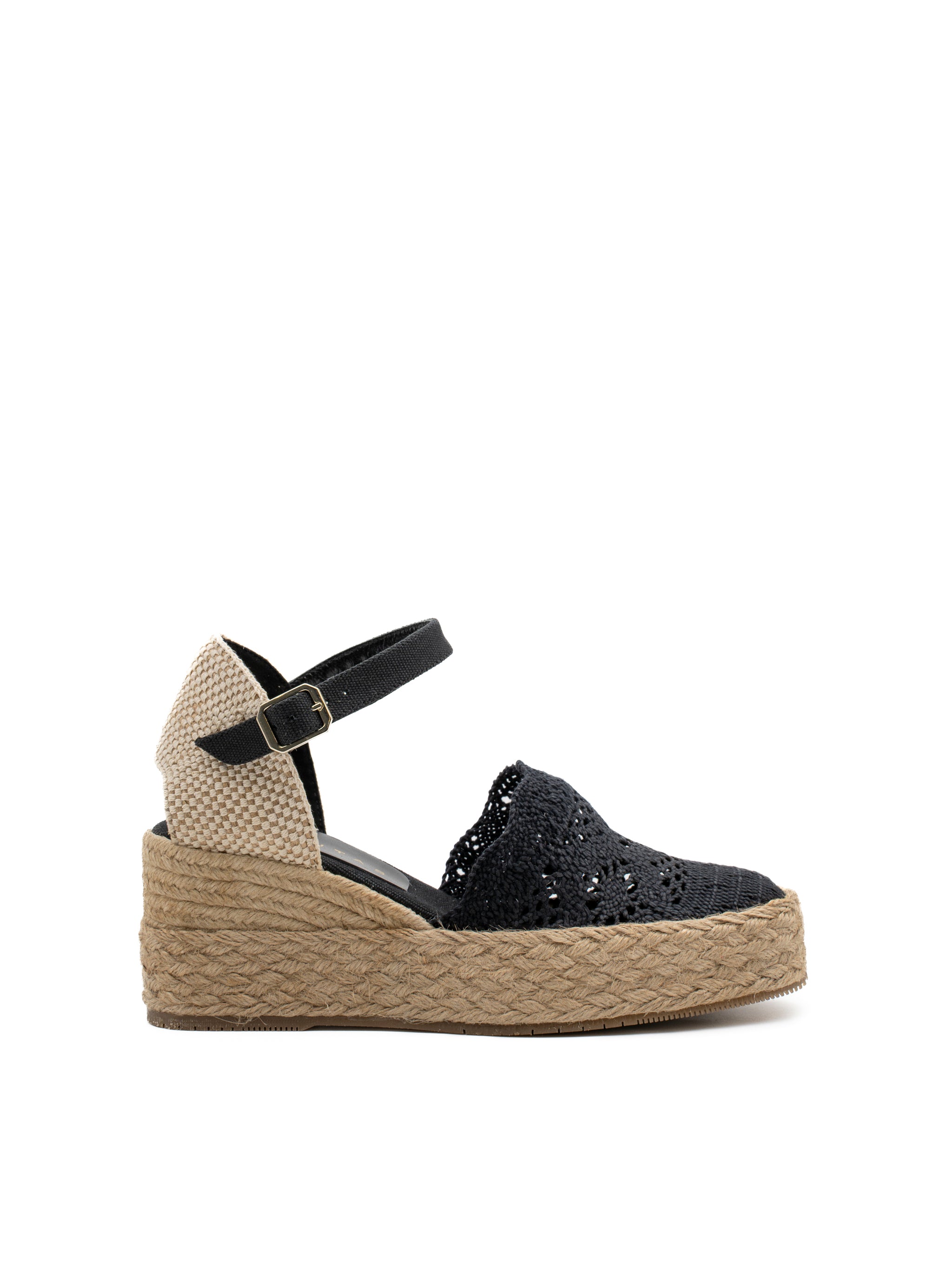 KLEO TEJIDO CROCHET BLACK