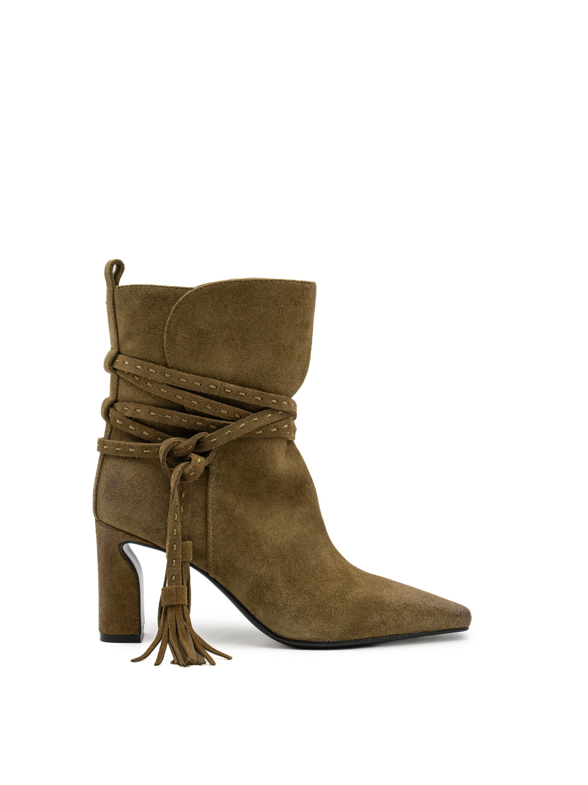 MAGGIE SUEDE OLIVE