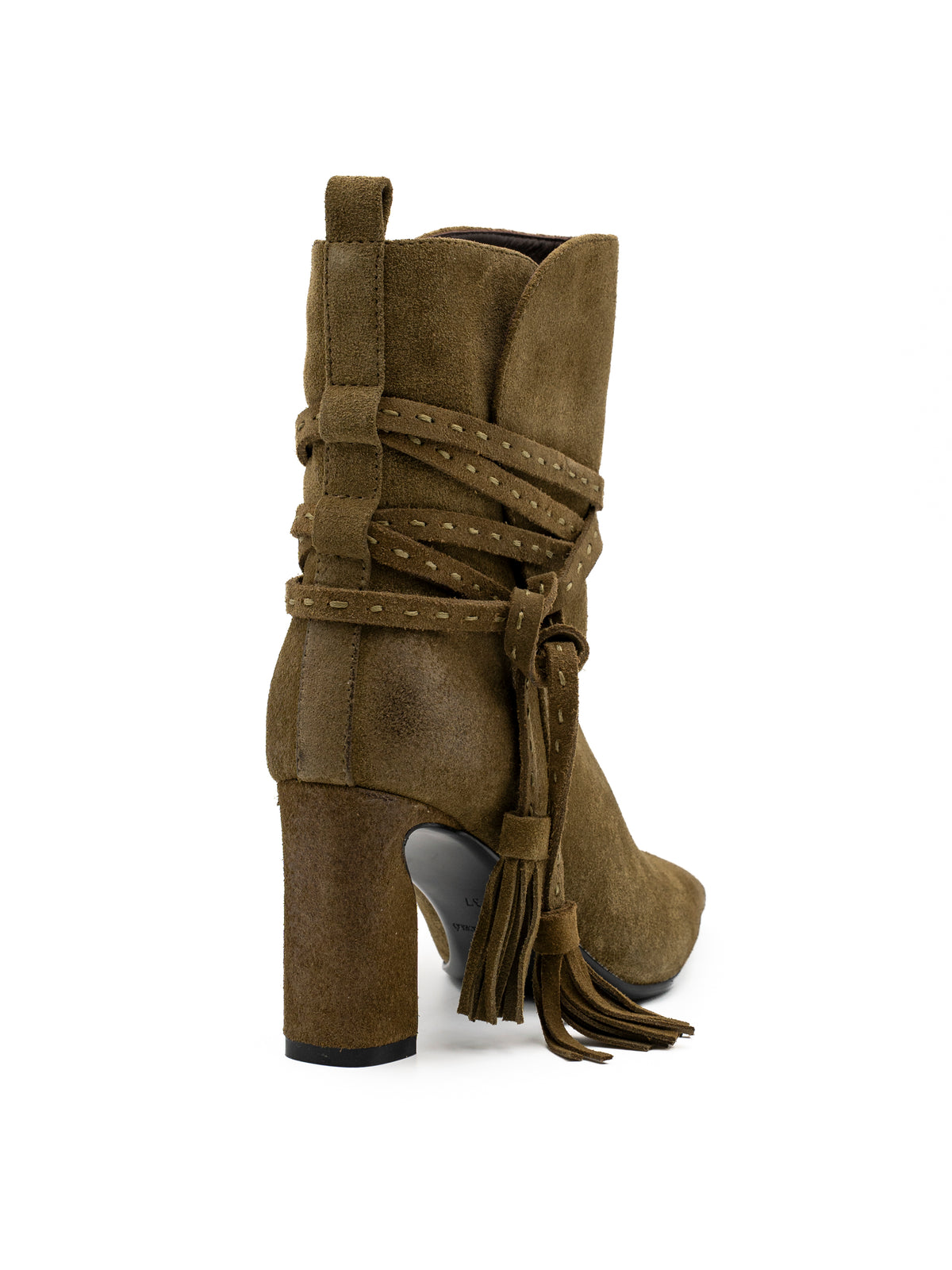 MAGGIE SUEDE OLIVE