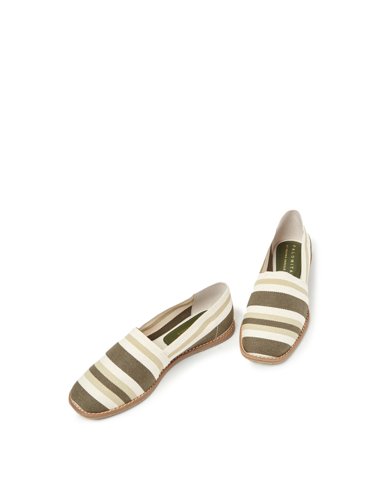MARE CANVAS STRIPES KHAKI