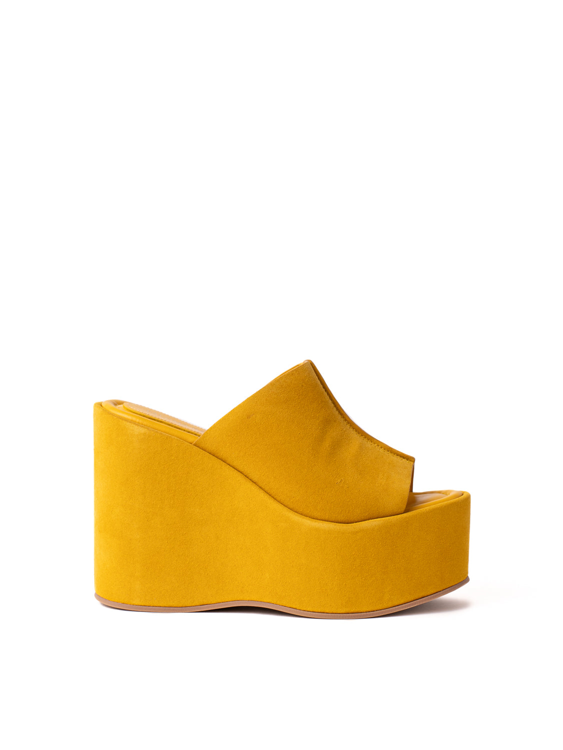 XENA SUEDE MUSTARD