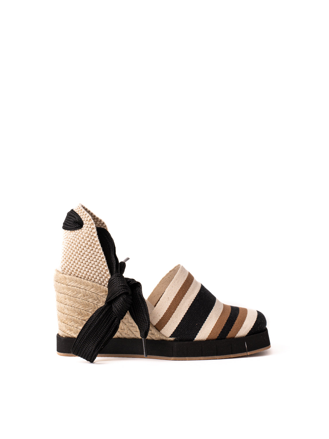 RISSU CANVAS STRIPES BLACK