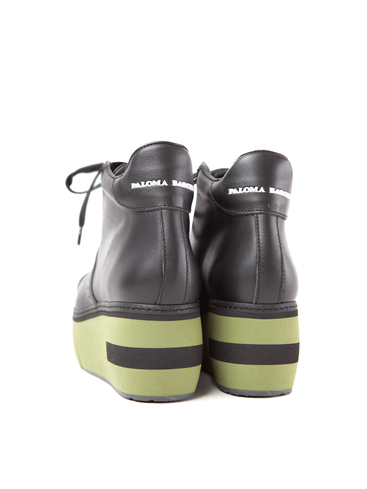 Hallie Napasoft Suela negra Hierba/Negro