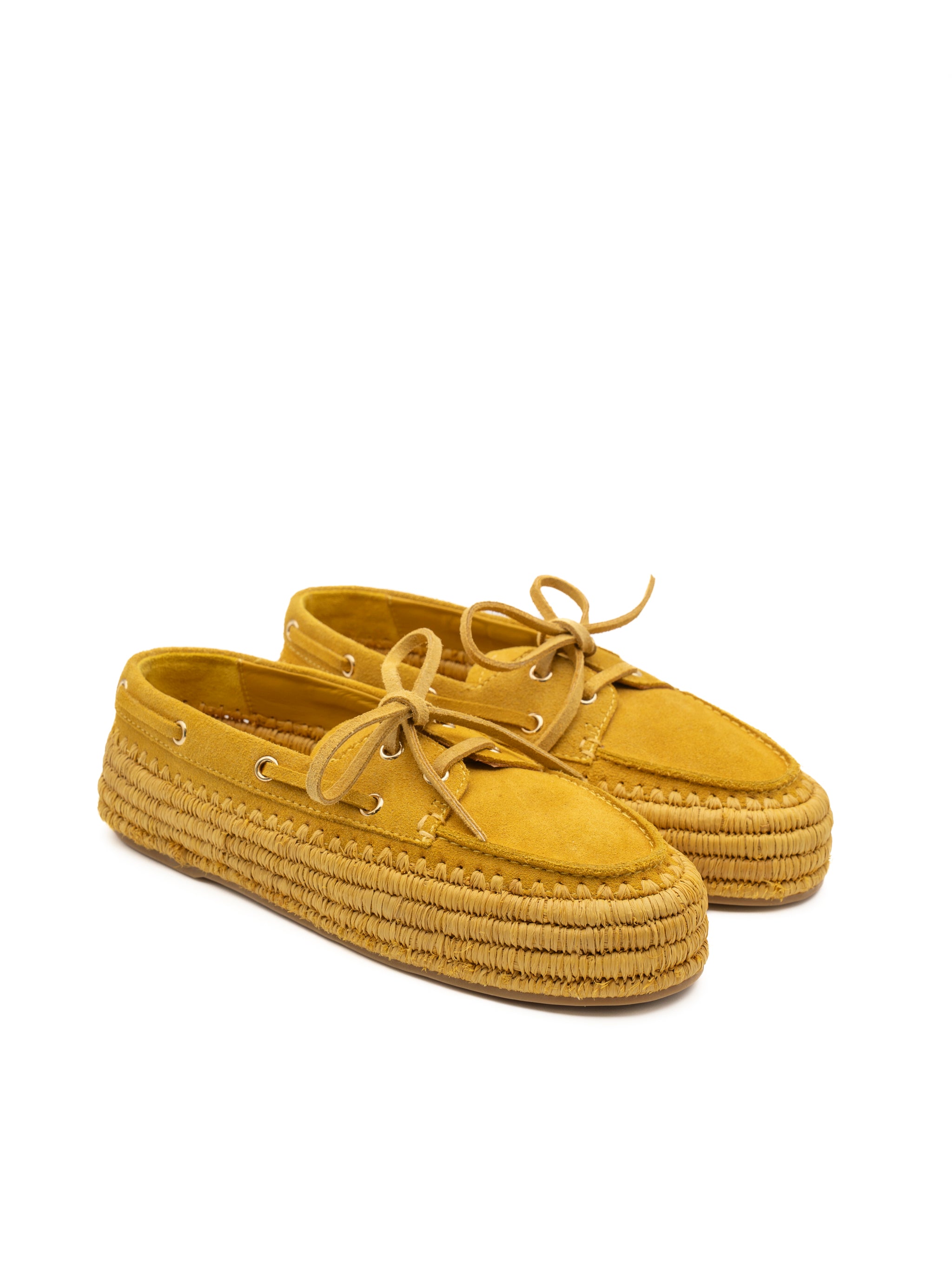 Penelope suede ochre | Paloma Barceló