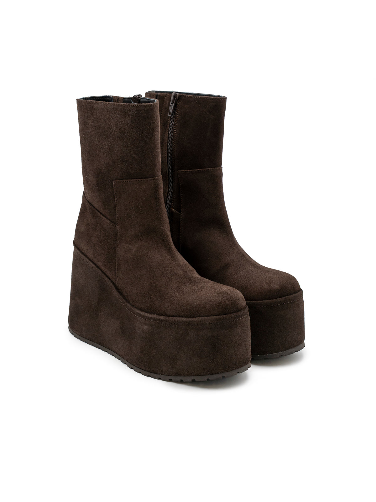 BLAIRE suede moka ankle boot - Paloma Barceló