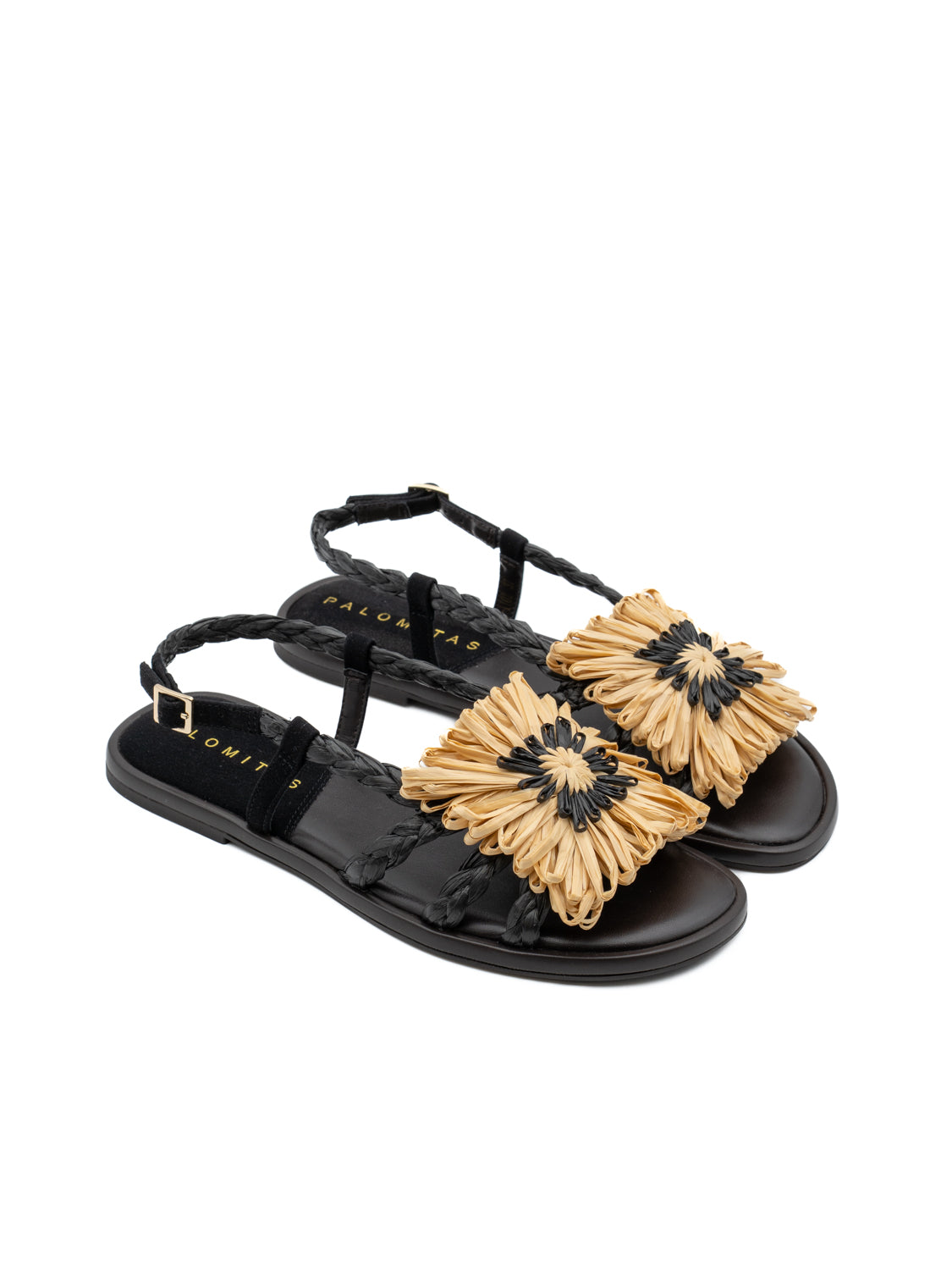 ALICIA RAFFIA BLACK