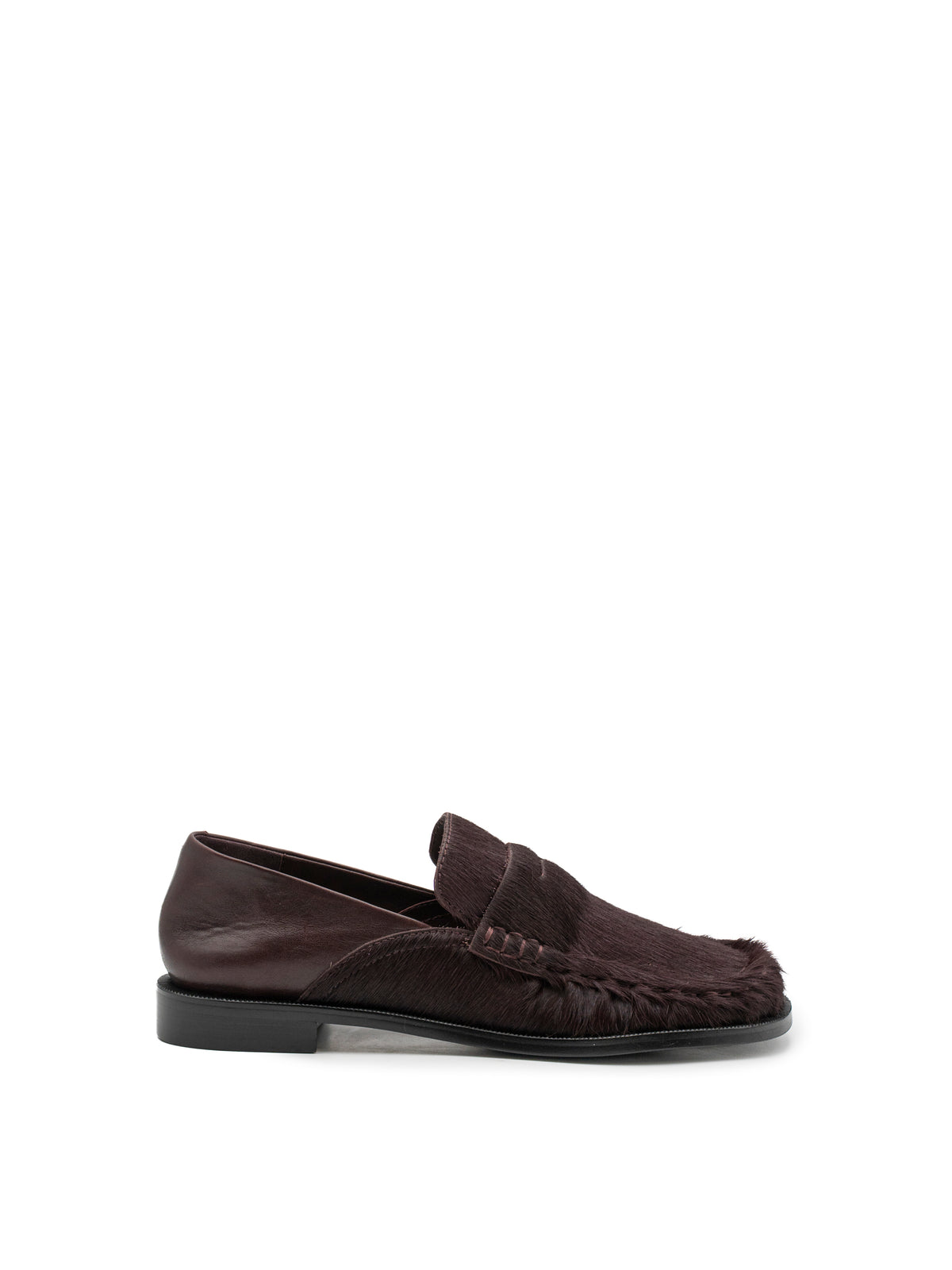 BLANCHE PONY BURGUNDY