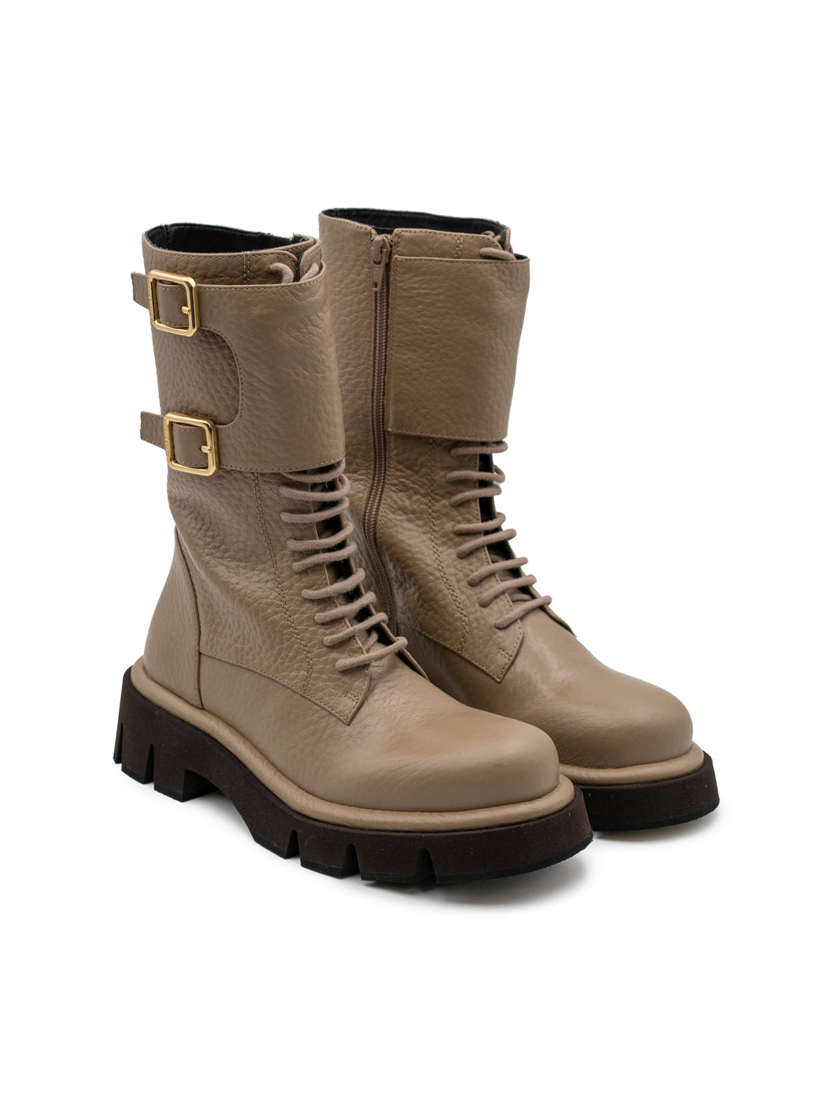 COMBA NAPPAGRAIN TAUPE/CHOC