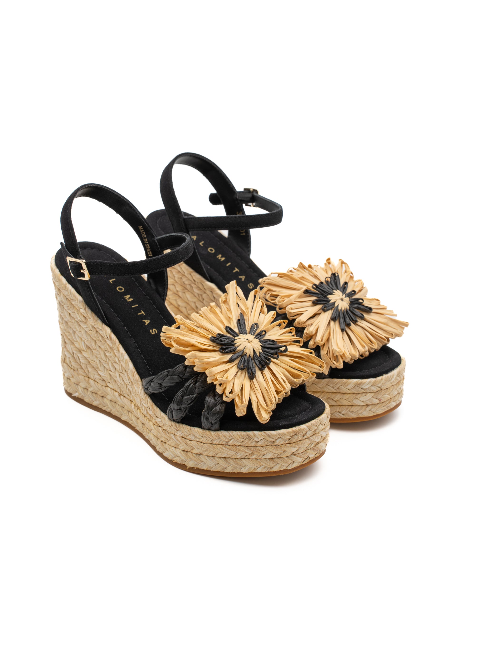 FANNIE RAFFIA BLACK