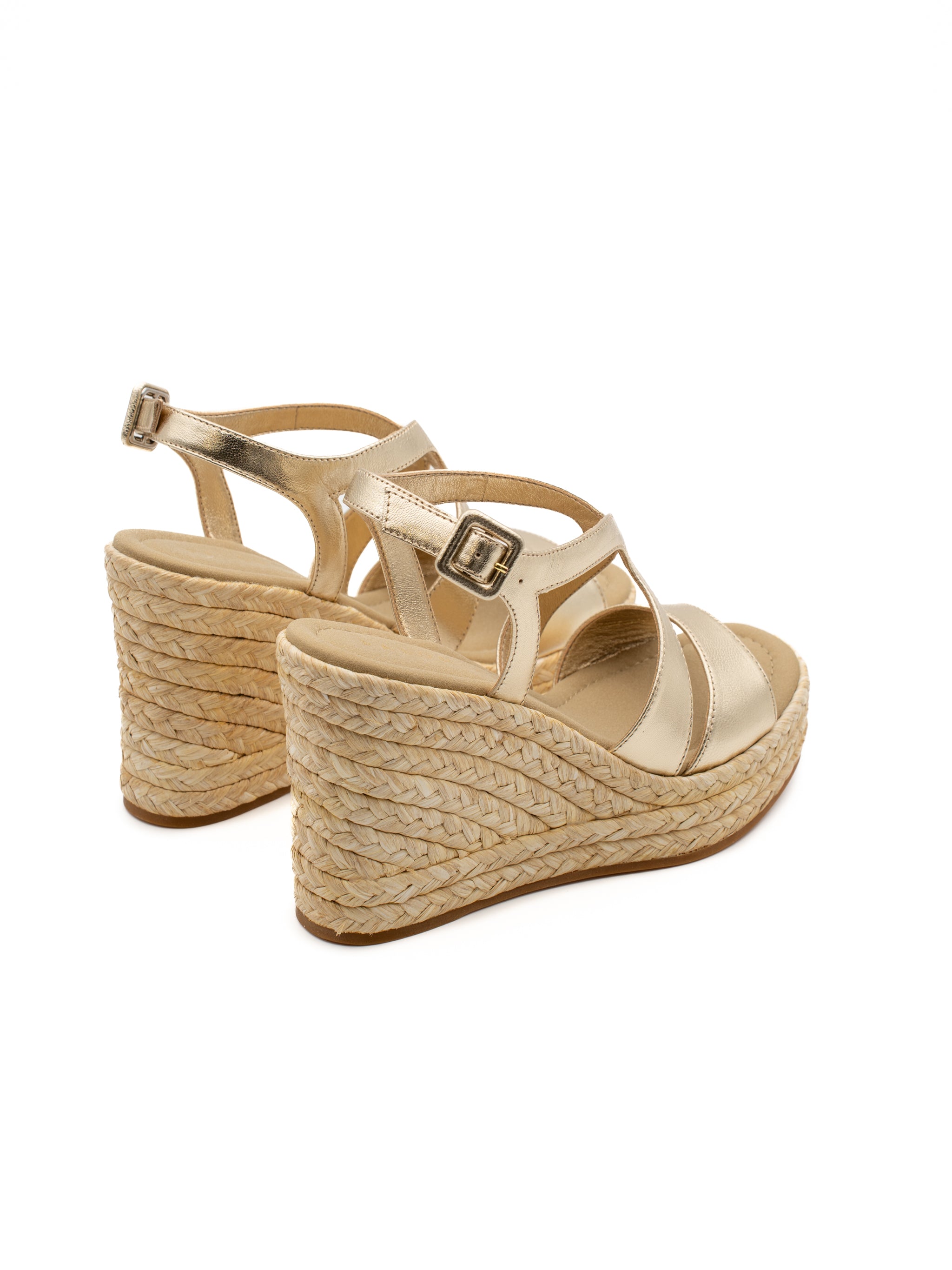 FAUNA NAPPA METAL PLATINO