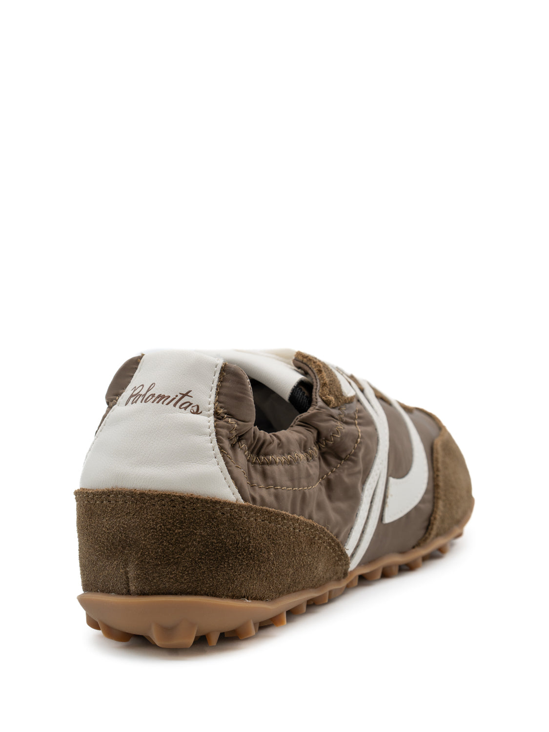 HALIA NYLON/SUEDE BROWN