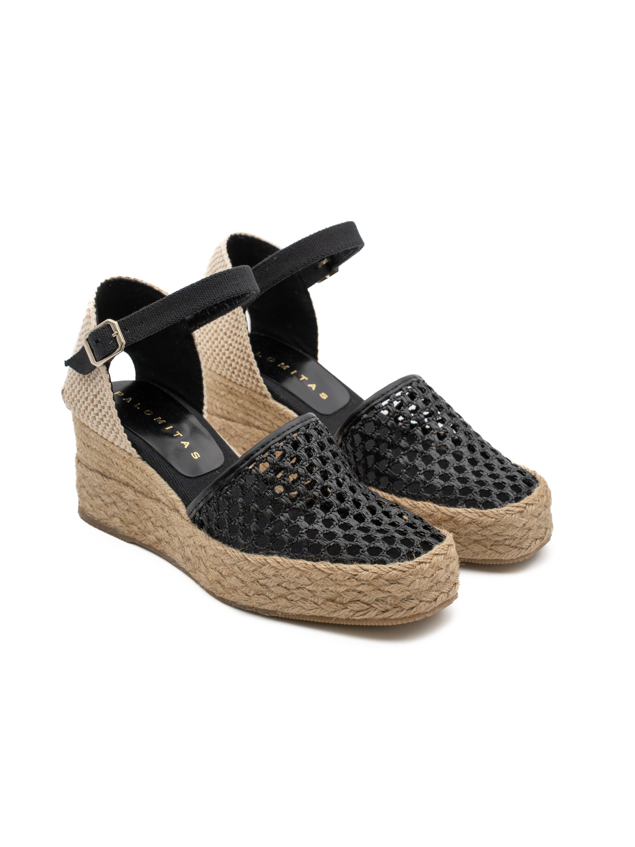 KAIA RAFFIA MACRAMÉ BLACK