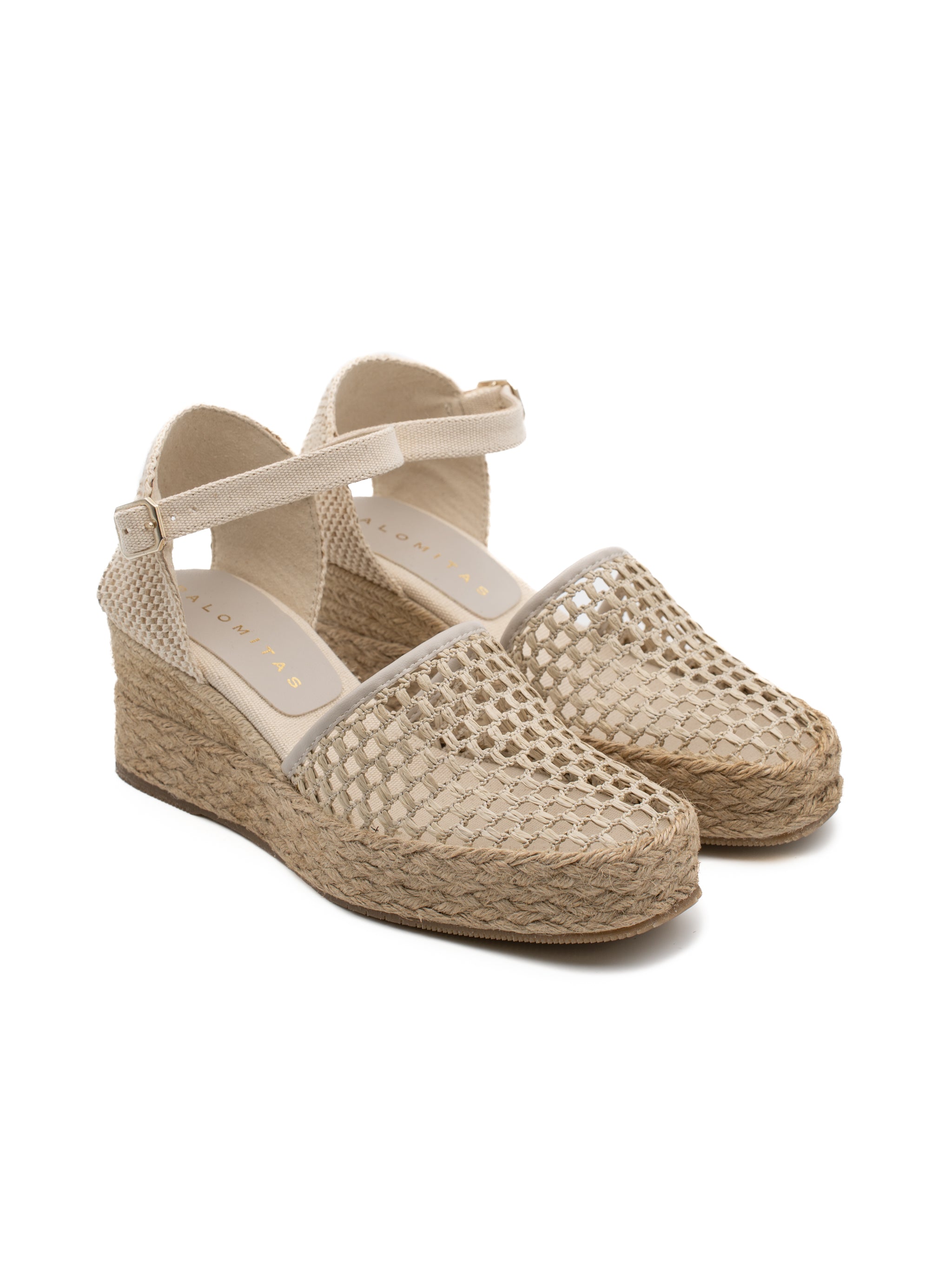 KAIA RAFFIA MACRAMÉ C/ECRU