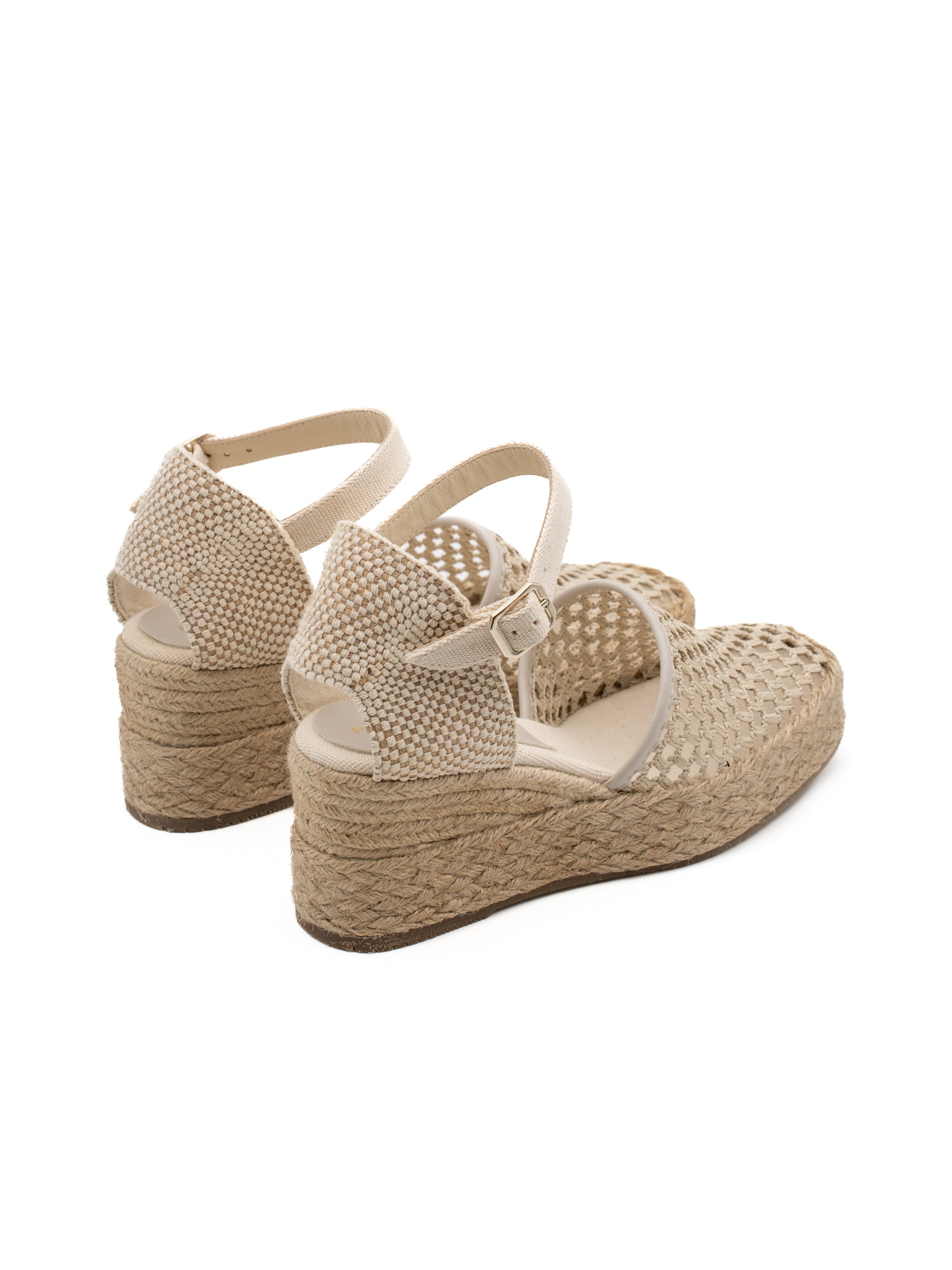 KAIA RAFFIA MACRAMÉ C/ECRU
