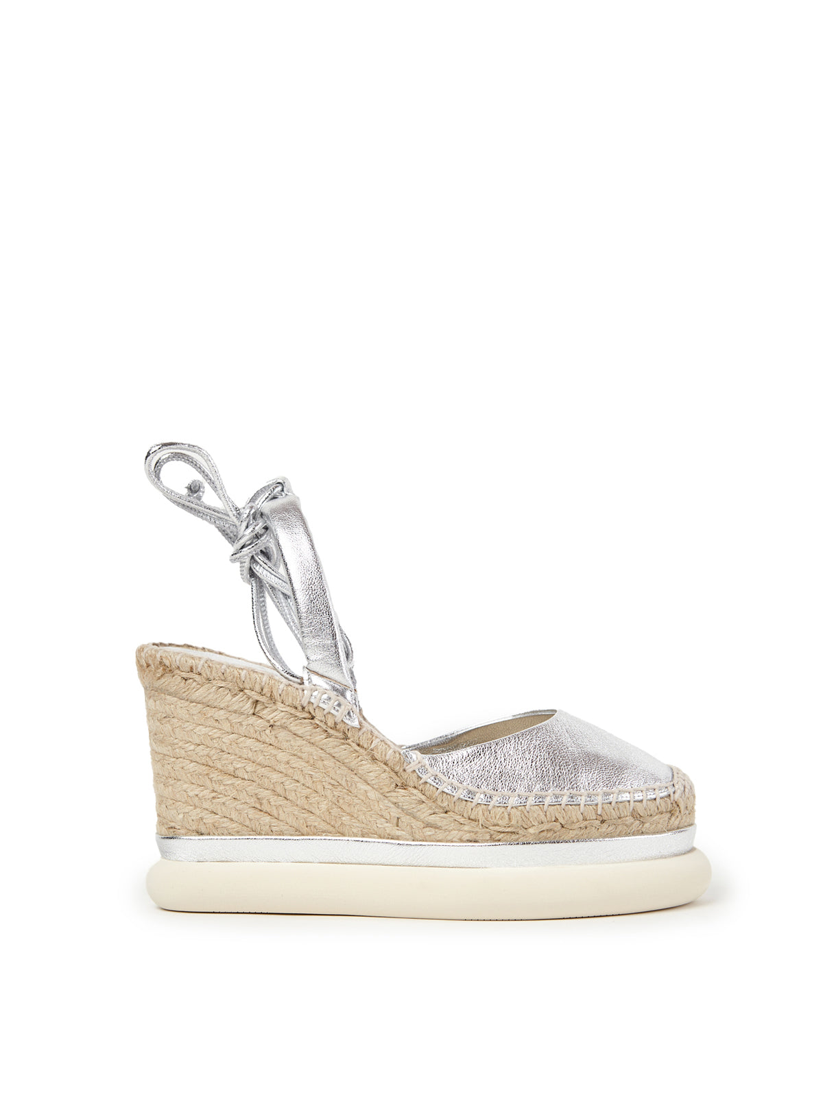 LEXI | METALLIC NAPPA SILVER