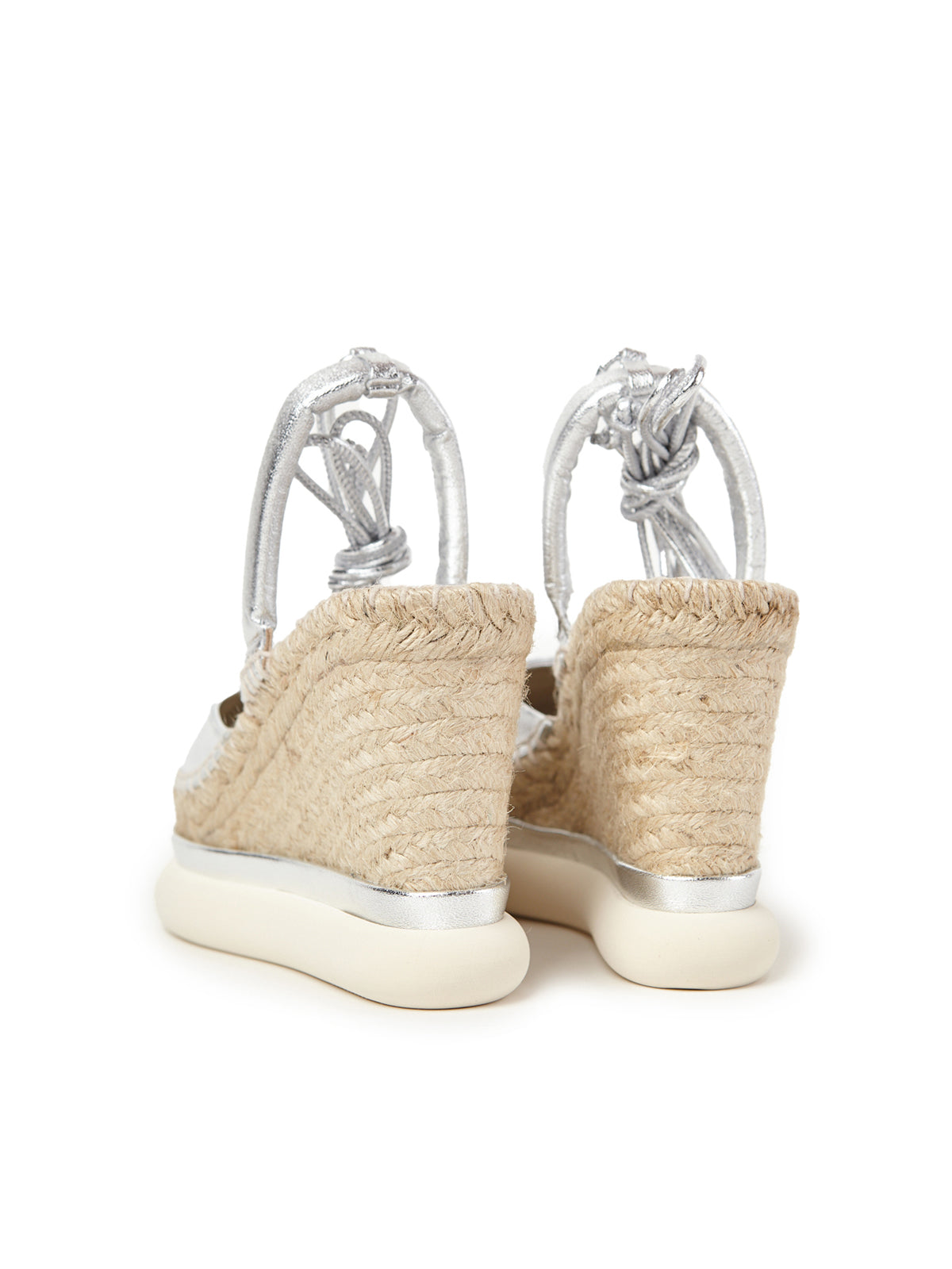 LEXI | METALLIC NAPPA SILVER