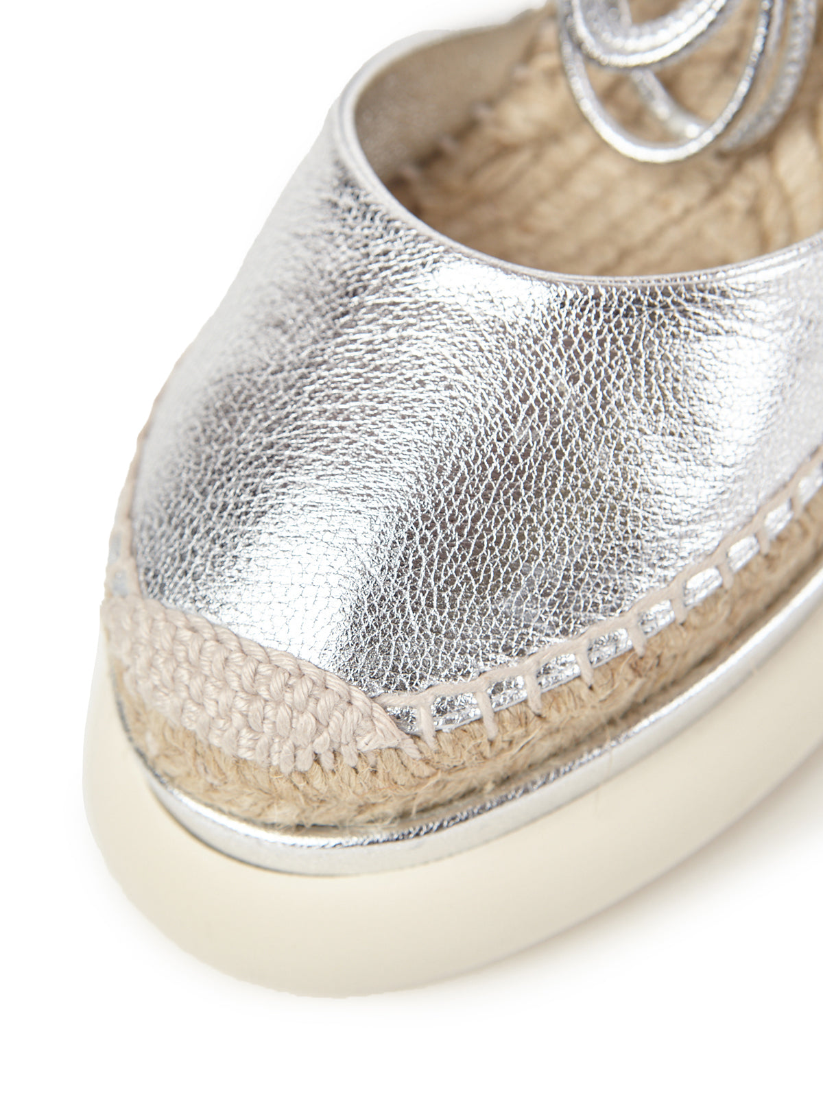 LEXI | METALLIC NAPPA SILVER