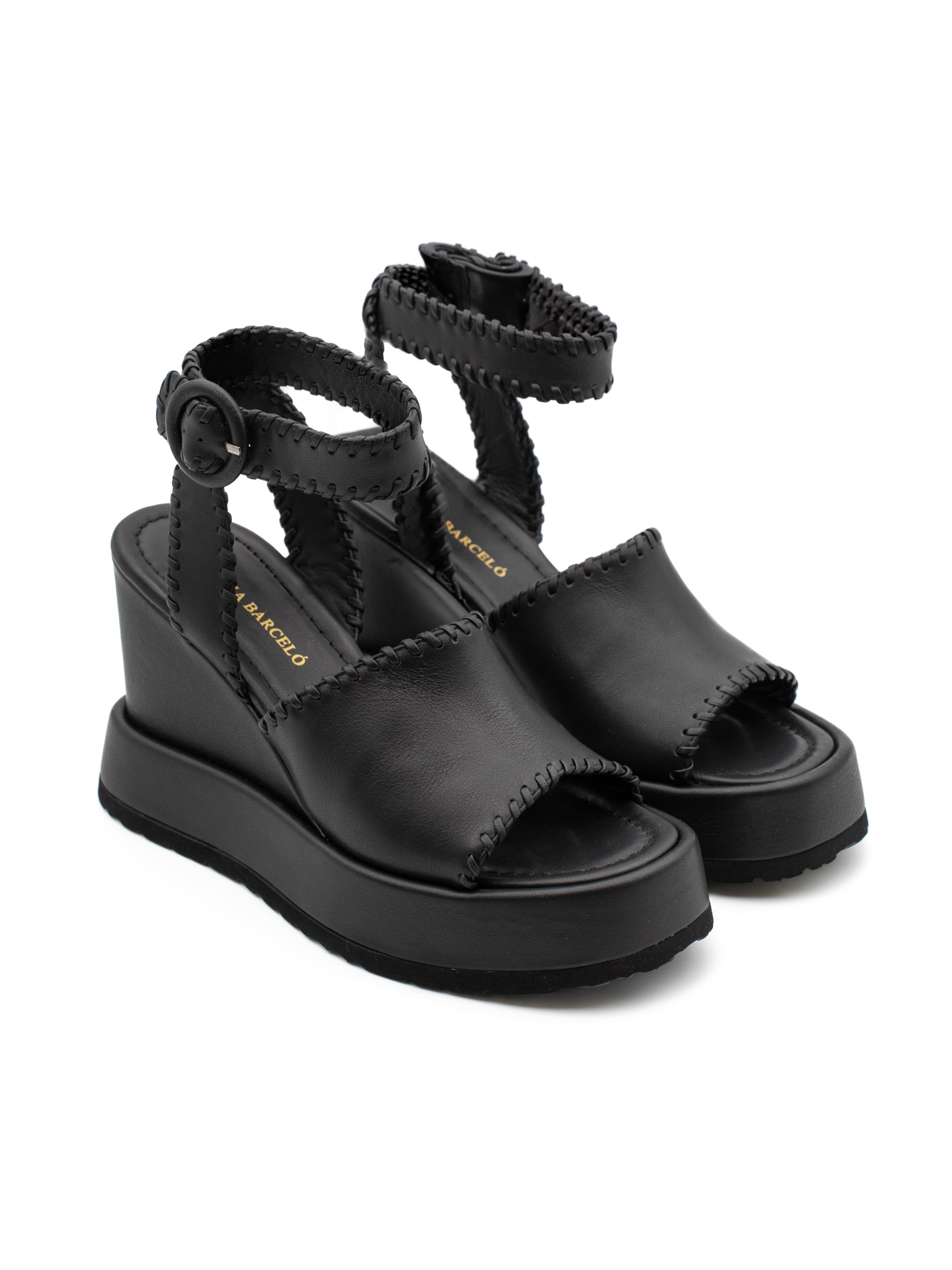 専用ページ⭐︎PALOMA BARCELO レザーサンダル　ブラック Sandals paloma barceló | Paloma Barceló