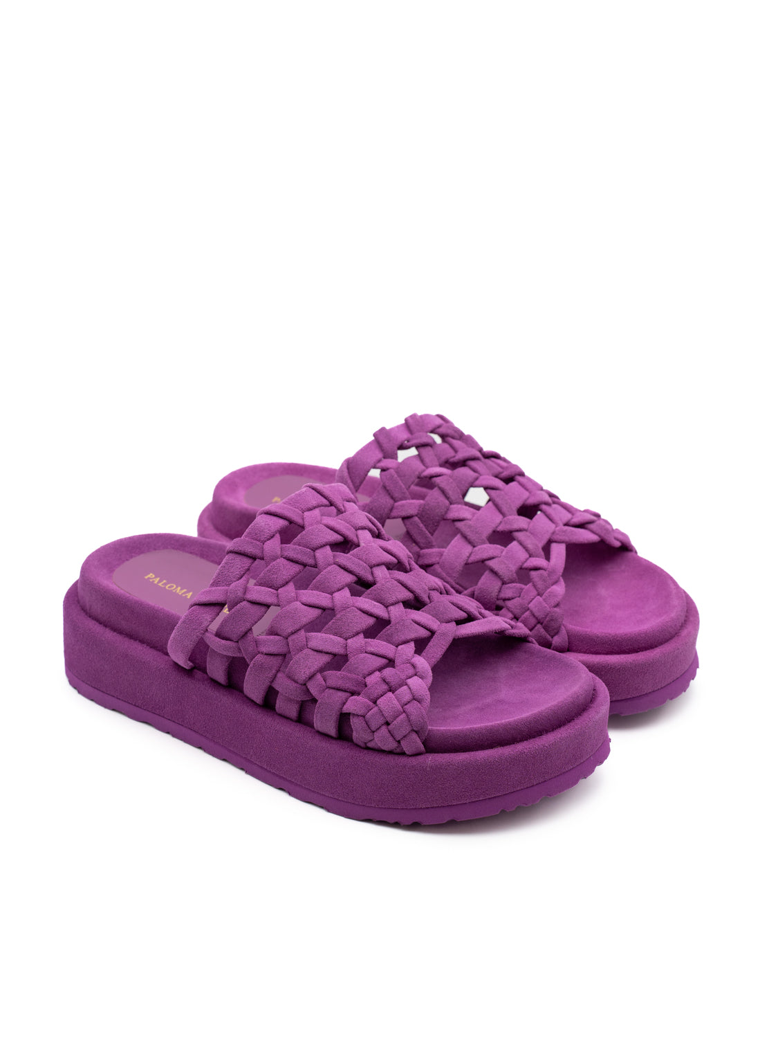 PALOMA BARCELOサンダル Nadira suede magenta | Paloma Barceló
