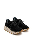 PIA SUEDE BLACK SOLE LATTE