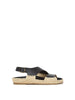 TULLIE COWHIDE BLACK