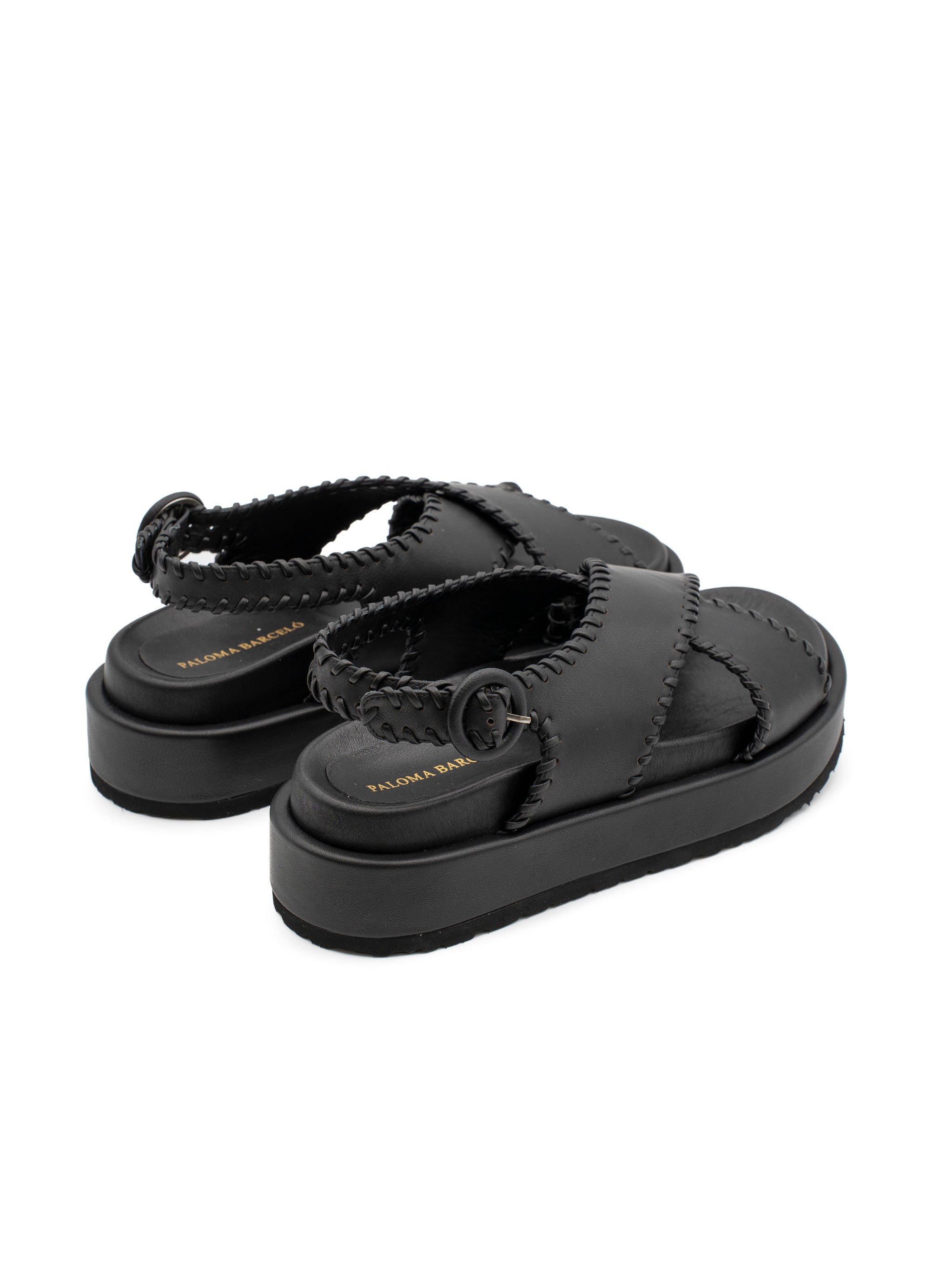 PALOMA BARCELOサンダル Ursula nappa black | Paloma Barceló