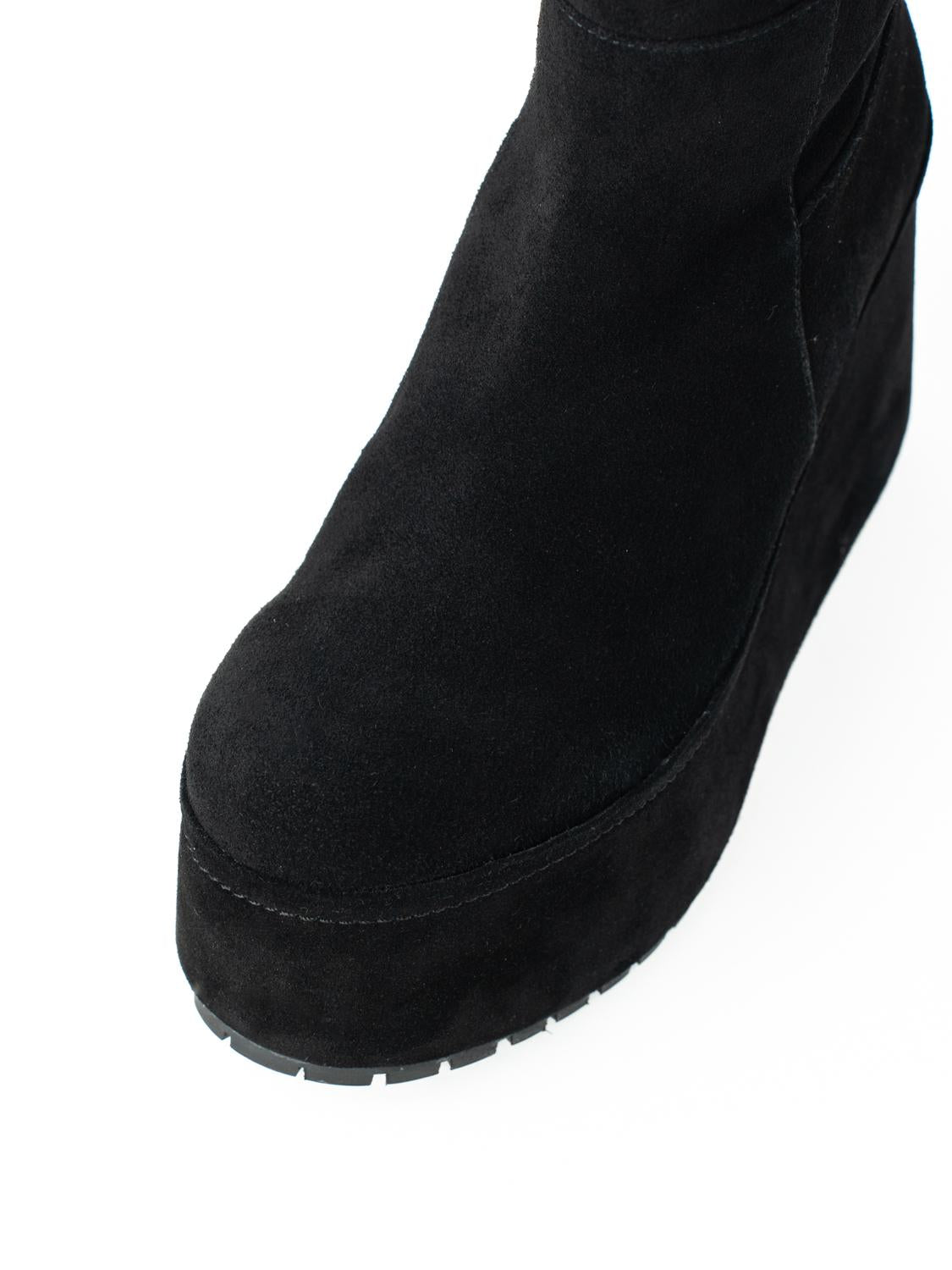 BLAIRE suede black ankle boot - Paloma Barceló